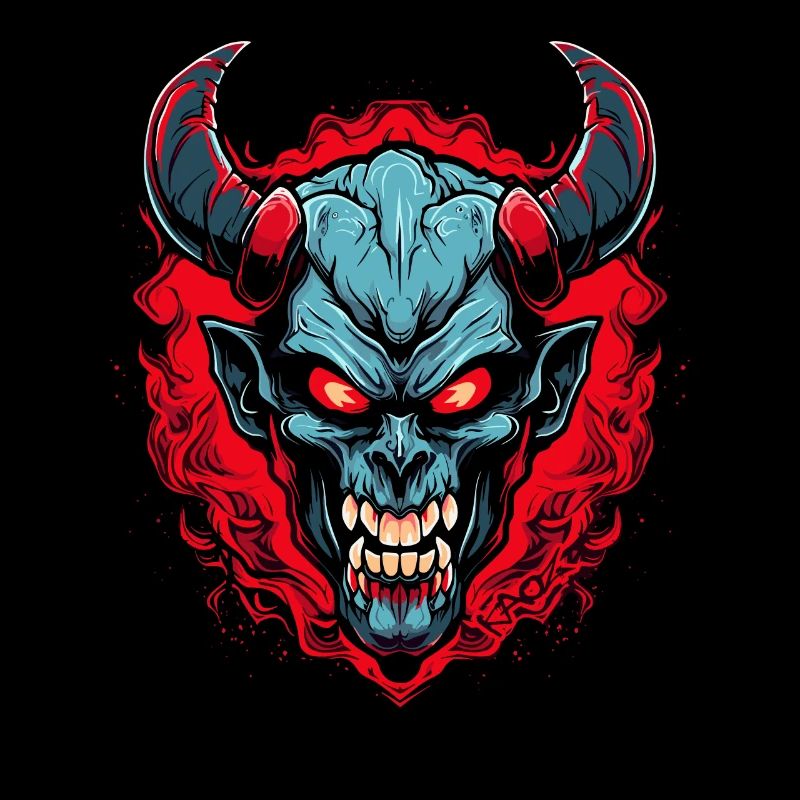 Medieval Flames and Devil or Demon