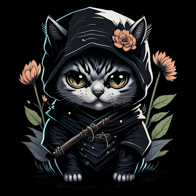 Le chat ninja : un combattant invincible