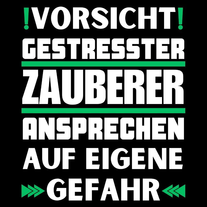 Gestresster Zauberer nicht ansprechen!