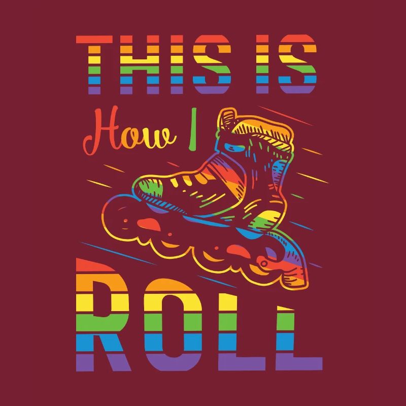 Rollerblading Retro Roller Skate