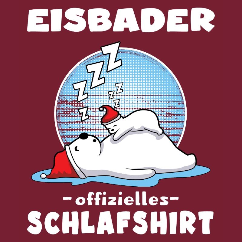 Eisbader Eisbär Winterschwimmen Winterschlaf