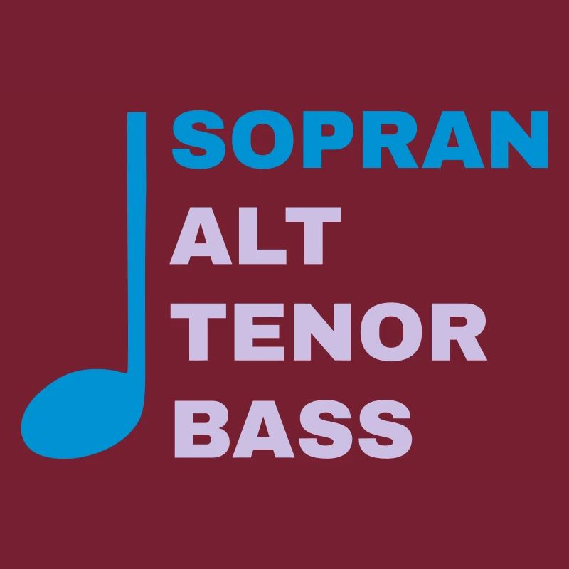 SATB mit Note - Sopran