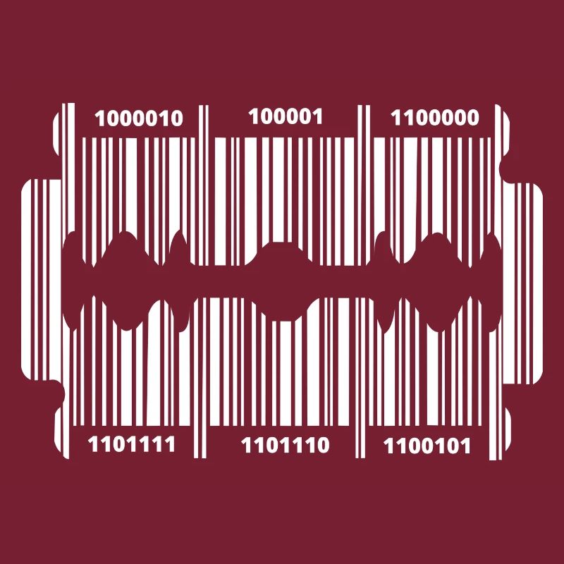 Rasierklinge mit Code