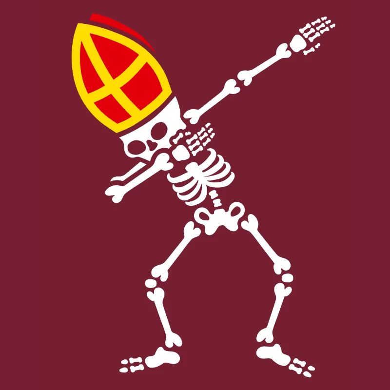 Dab Sinterklaas dab skelet Sint dabben dabbing