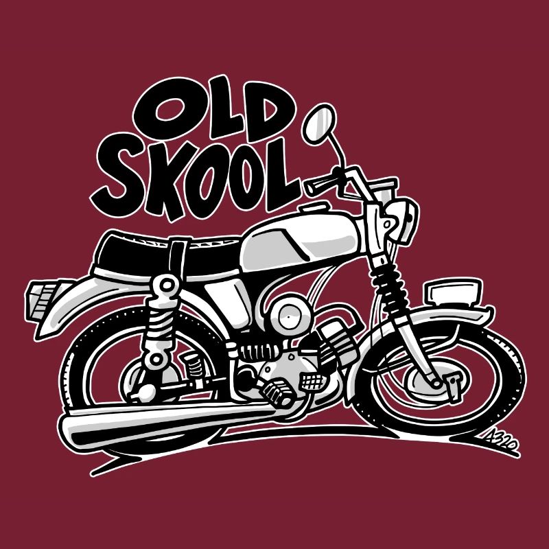 0897 Moped 50ccm ALTE SKOOL