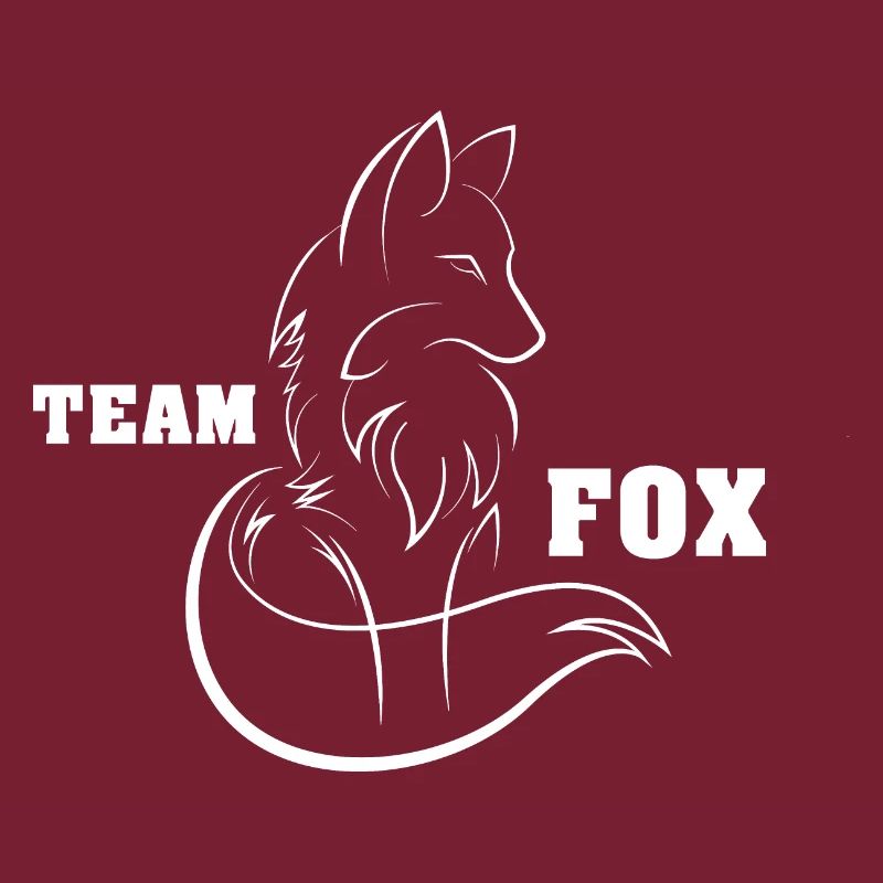 team fox fuchs symbol geschenk idee idea gift