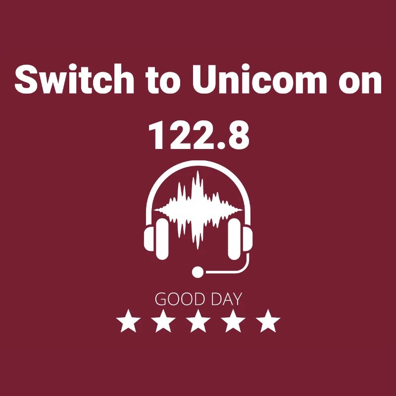 Piloten Funkspruch - Switch to Unicom