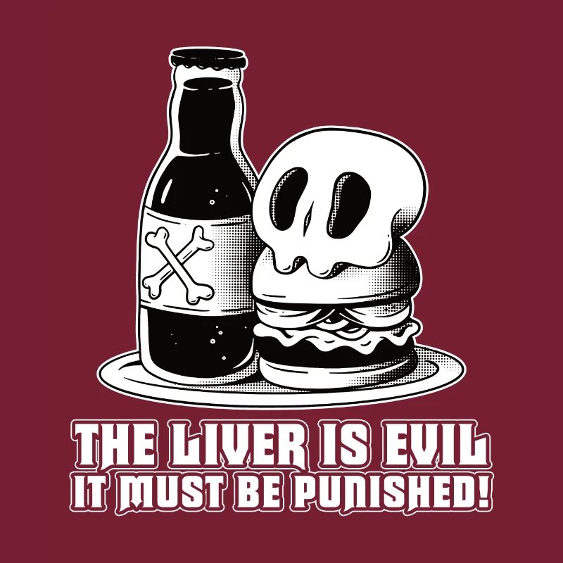 The liver is evil and is punished
