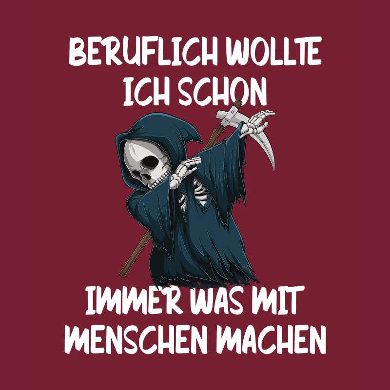 Sensenmann Berufswunsch Mit Menschen