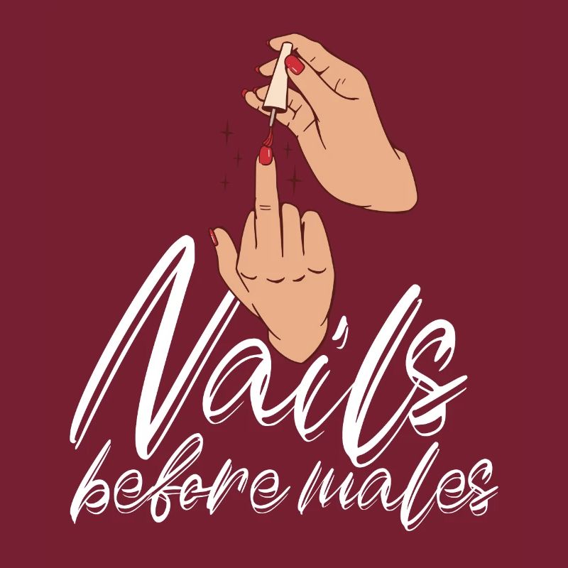 Nails before men Nail designer