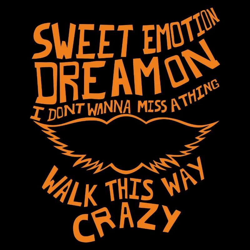 Winged Rock Lyric Typography Tee