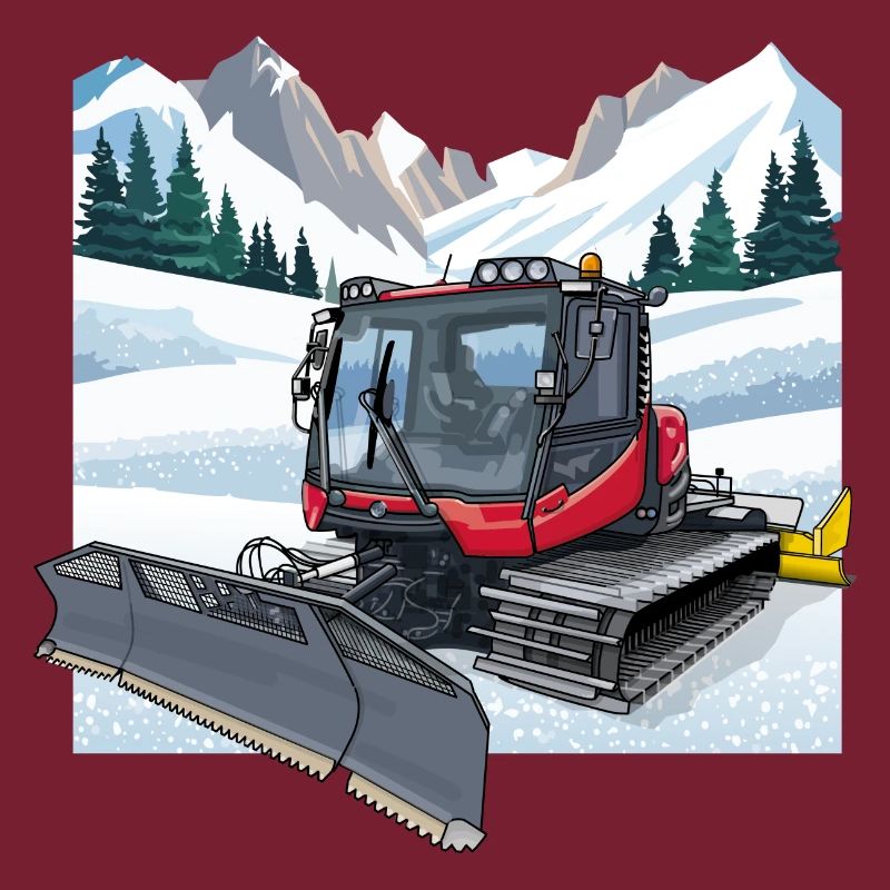 Déneigement de la dameuse