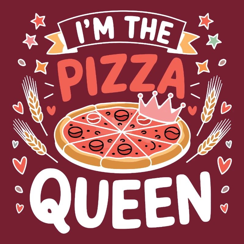 Ich bin die Pizza-Queen