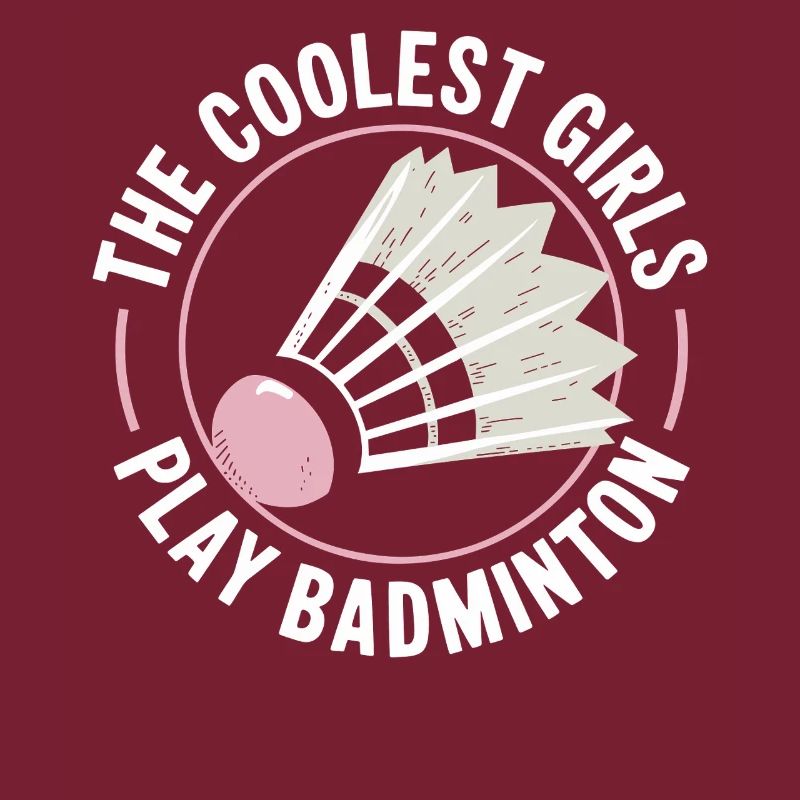 Conception de filles de badminton