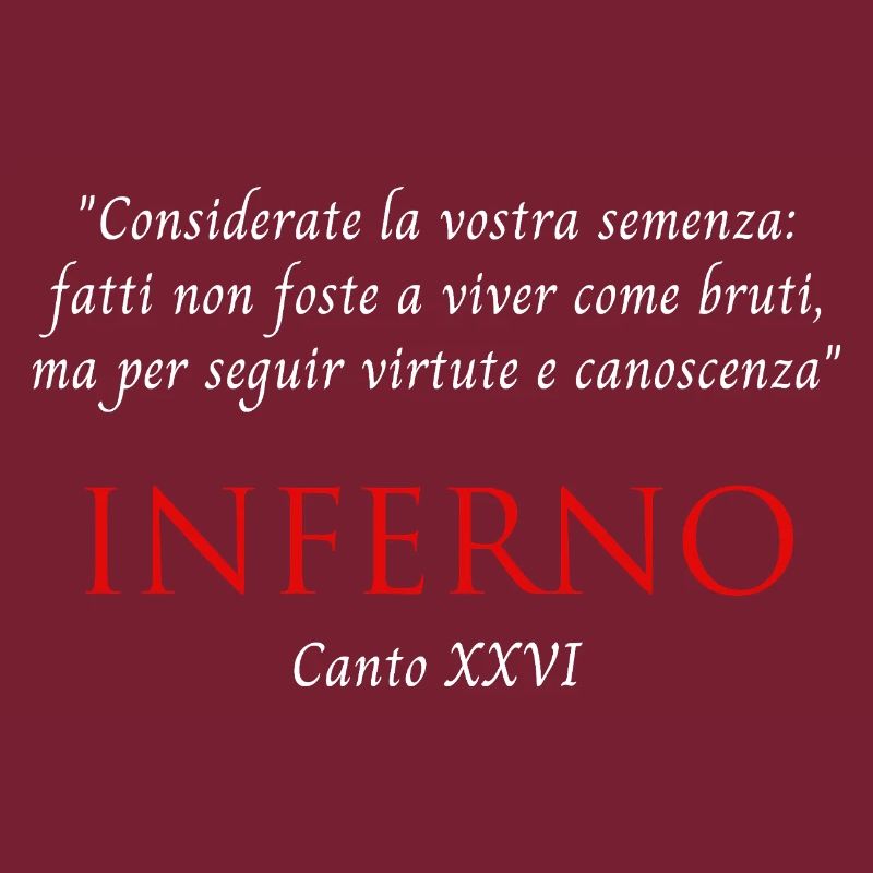 Inferno Canto XXVI Divine Commedy Considerate