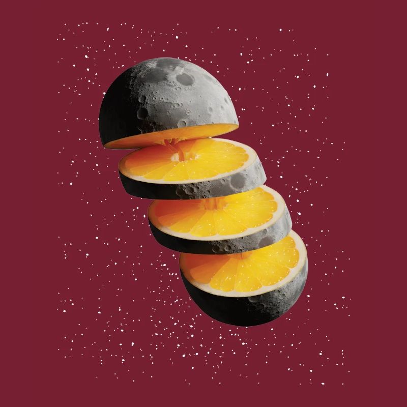 Tranches de citron de lune Citron de lune