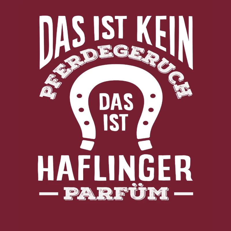 Haflinger Pony Reiten Luster Pferde Spruch