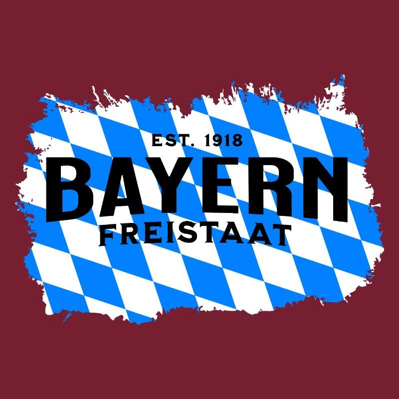 État libre de Bavière – Conception du drapeau en diamant