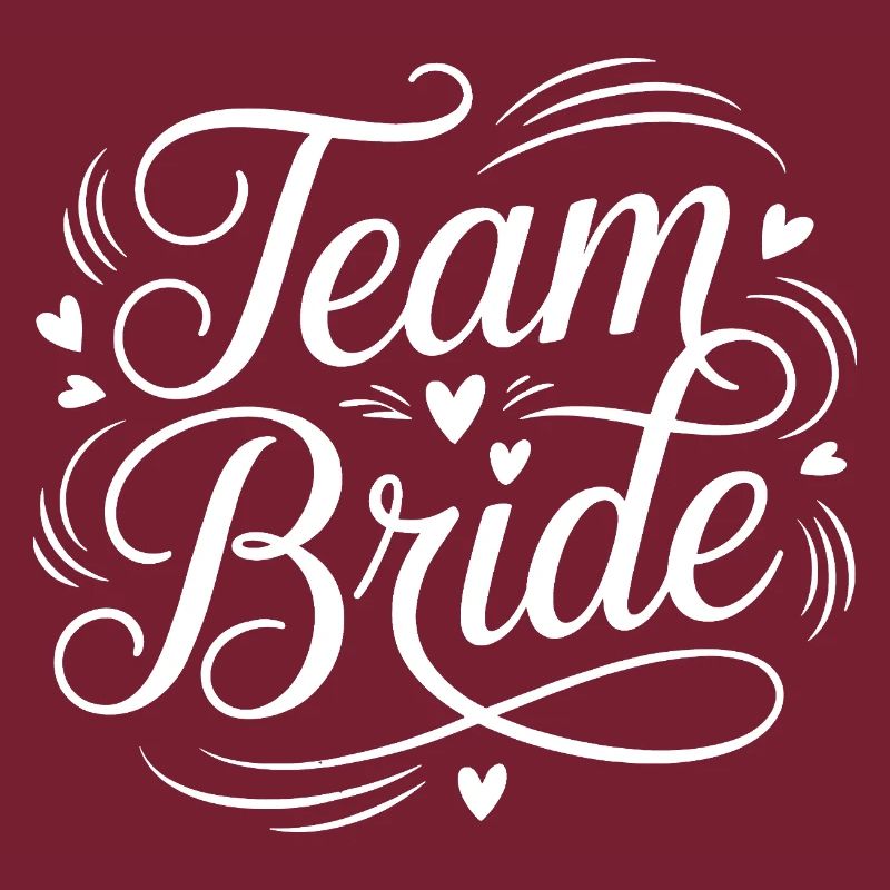 Team Bride Script Motiv