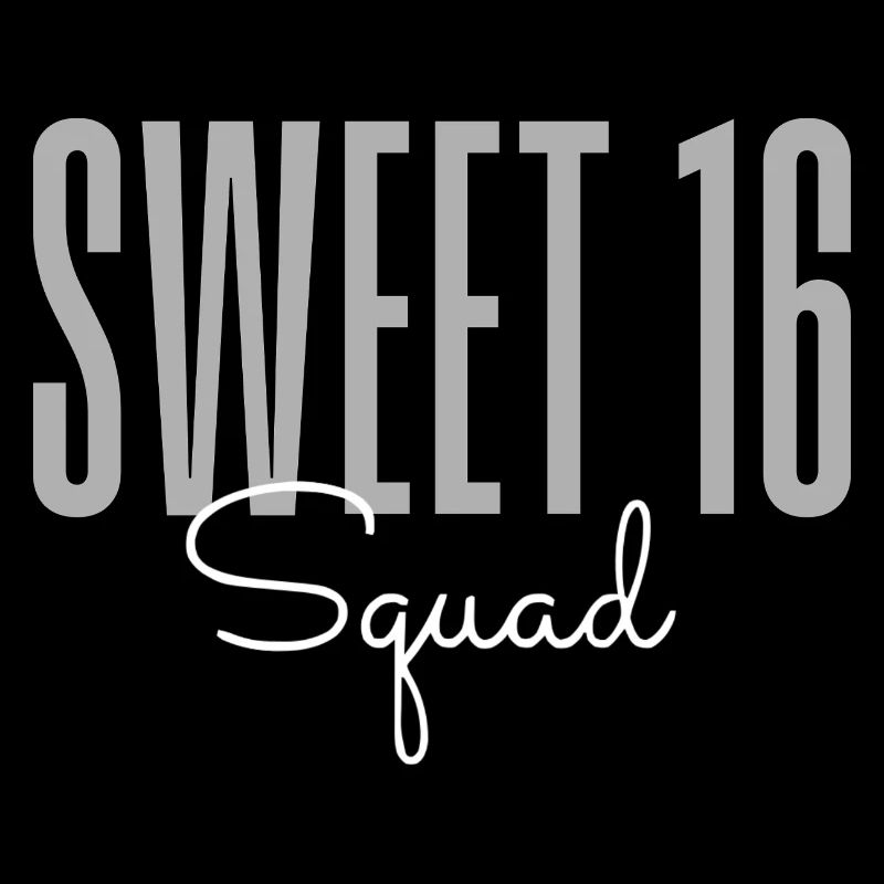 Sweet 16 Squad – Süßes Geburtstagsparty-Team