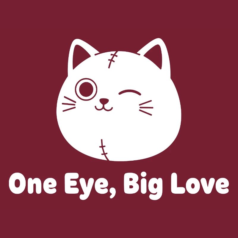 Winkekatze Patchwork Liebe