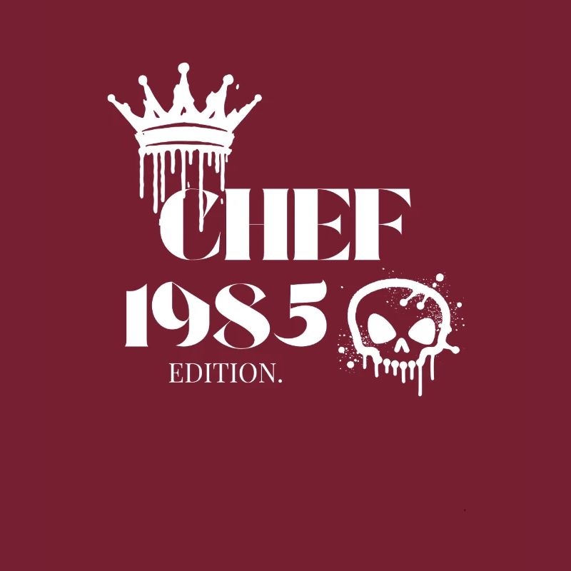 Chef Edition 1985 Männer 40 Geburtstag