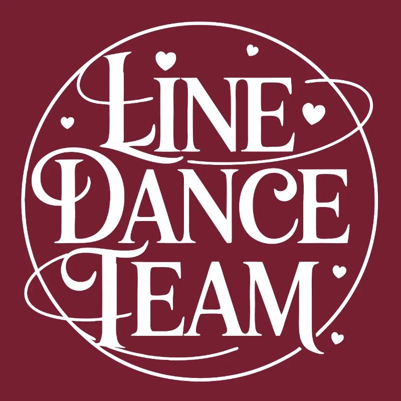 Line Dance Team Emblem
