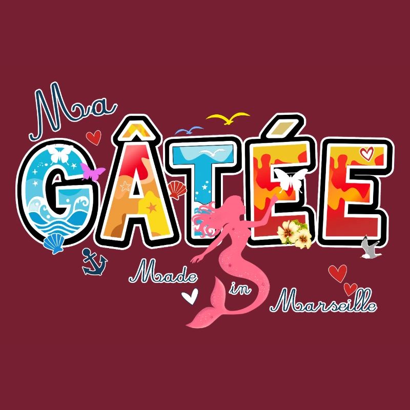 Ma Gatée, Expression marseillaise, valentines gift