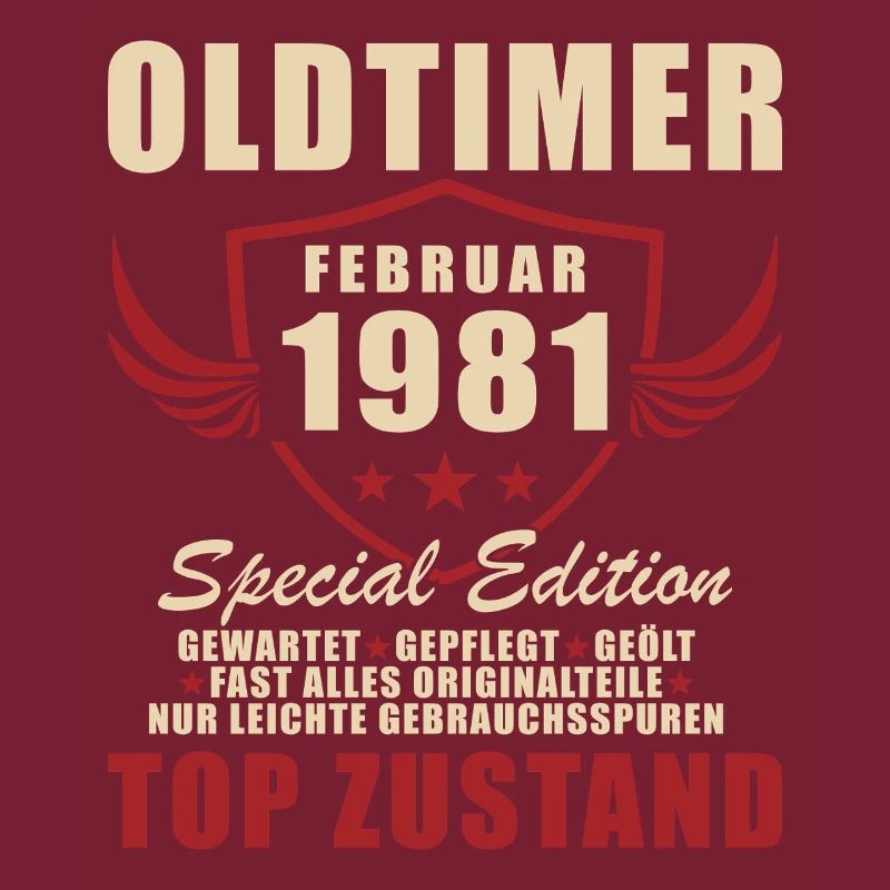 Février 1981 Anniversaire Oldtimer 1981
