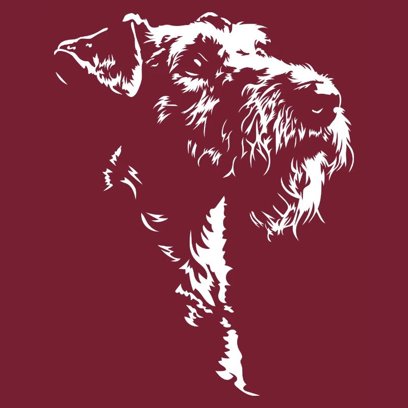 Airedale Terrier Silhouette Hunde Hund Wilsigns