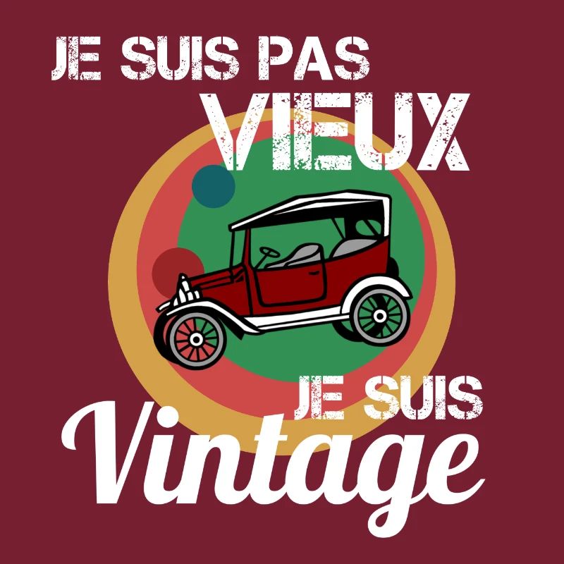 Ich bin kein altes Oldtimer-Auto