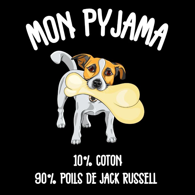 Pyjama Poils Jack Russell Humour