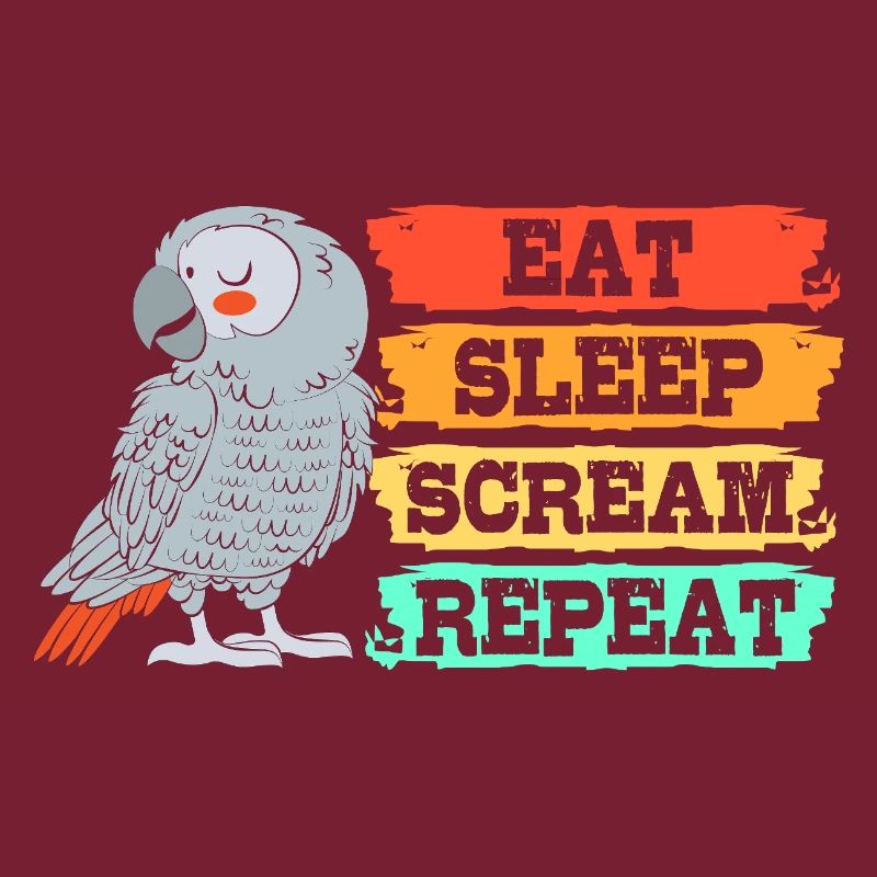 Parrot Grey