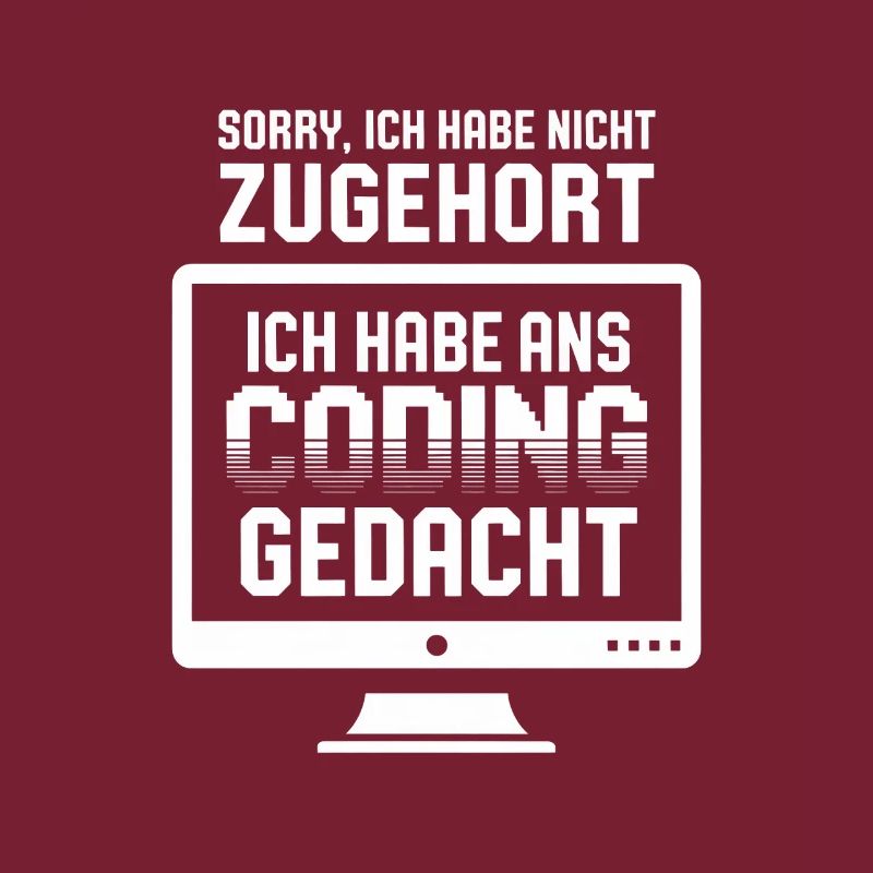 Coding-Gedanke statt Zuhören