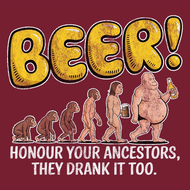 Evolution Beer Funny Witty Beer
