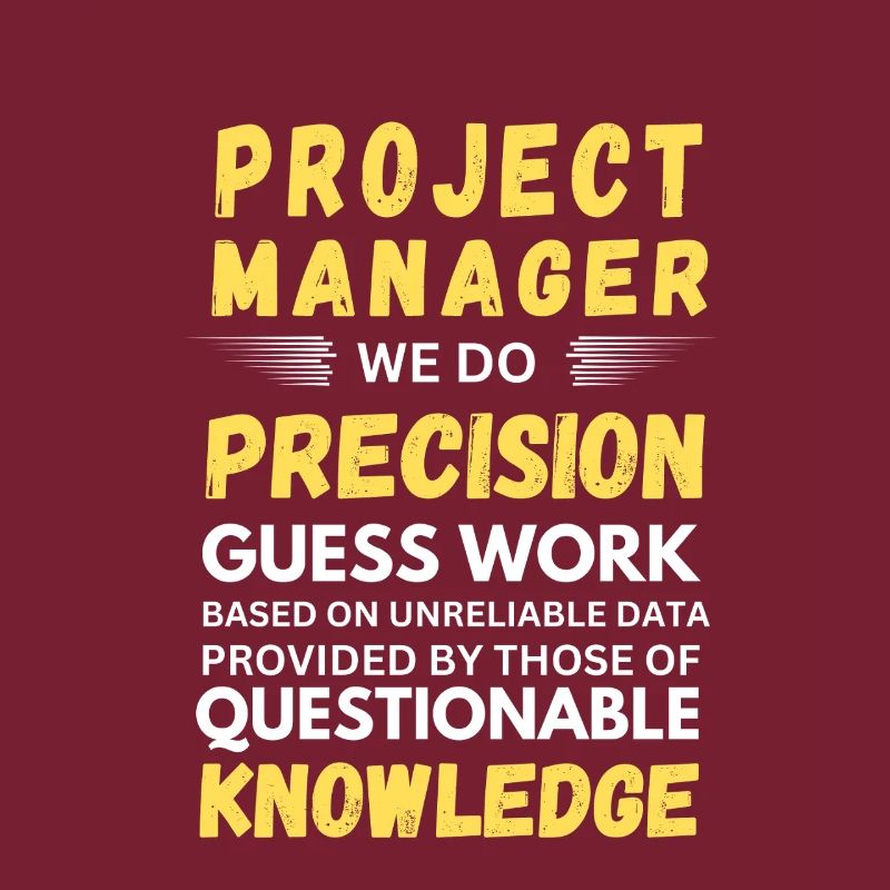 Project Manager We Do Precision Guess Work