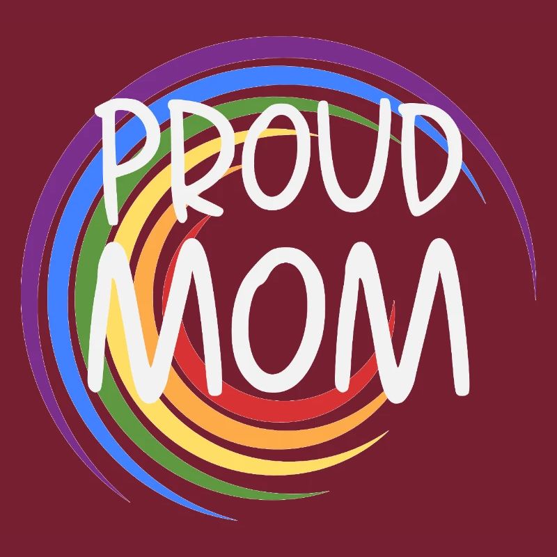 Proud Mom Regenbogen 