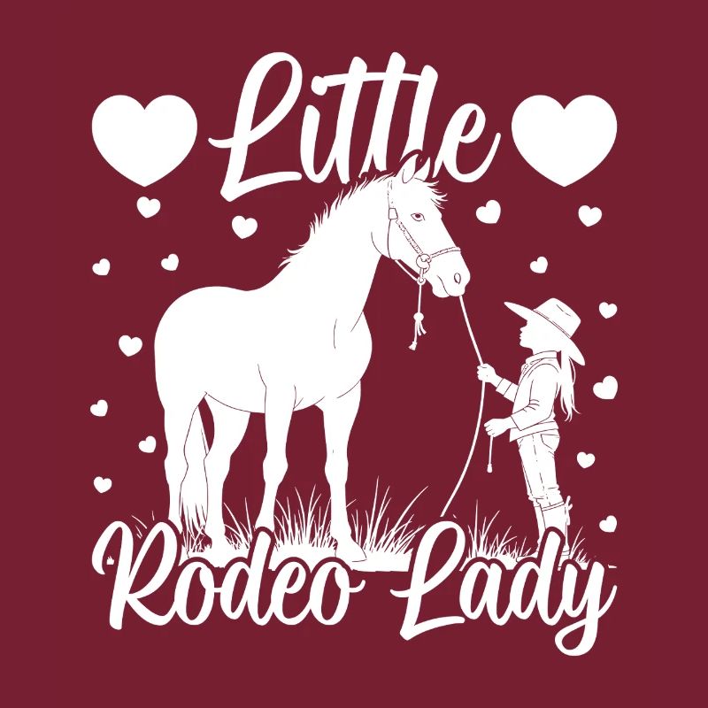 Cheval de rodéo Petite Cowboy de rodéo