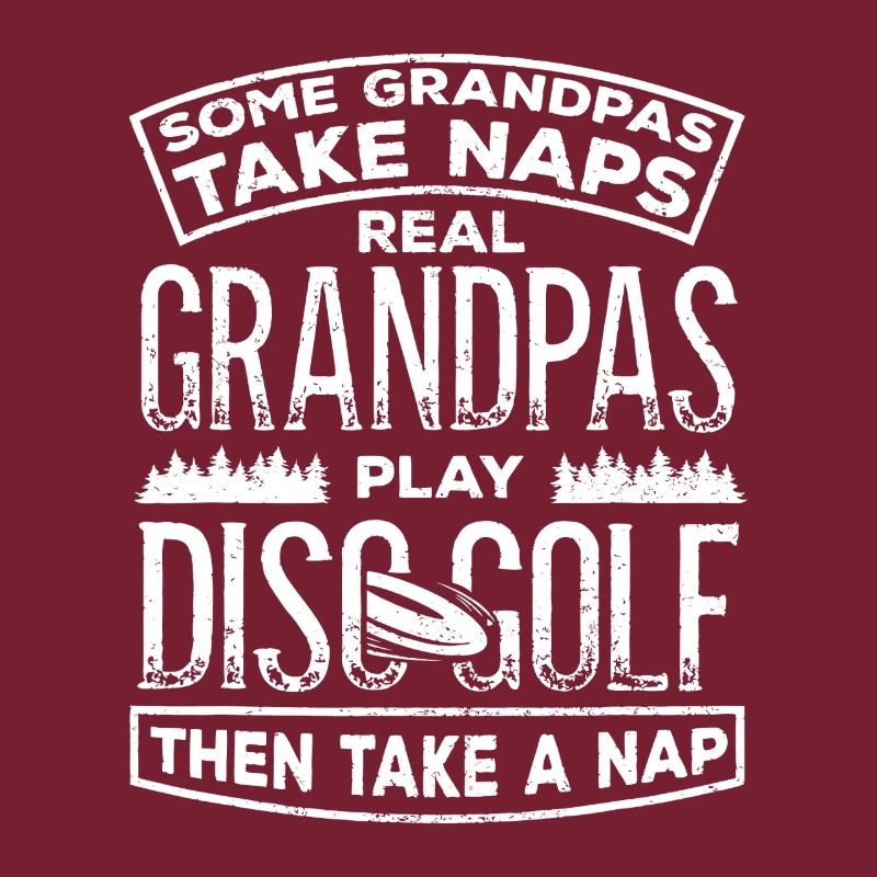 Grandpas Disc Golf Nickerchen-Abschlag