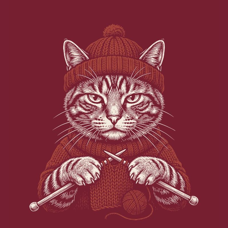 Strickkatze