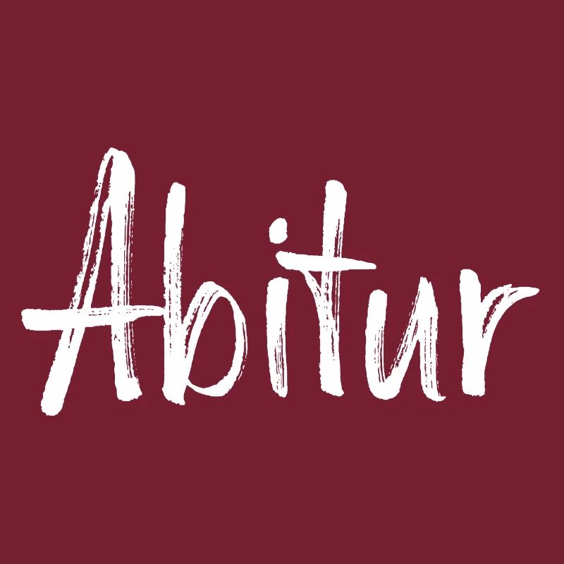 Abitur Hand Lettering Design
