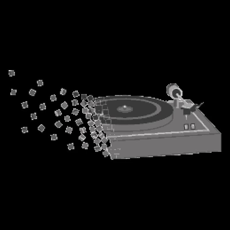 Platine vinyle Pixelart