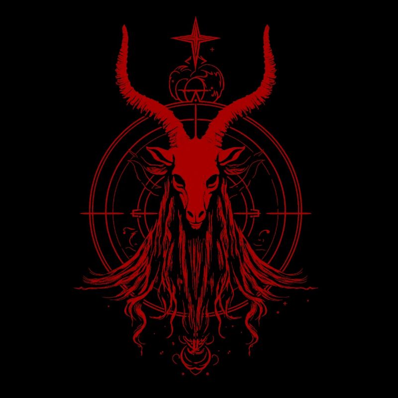 Ziege Baphomet