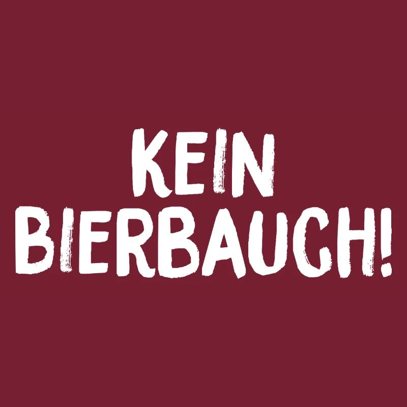 Pas de ventre de bière (lettres blanches)