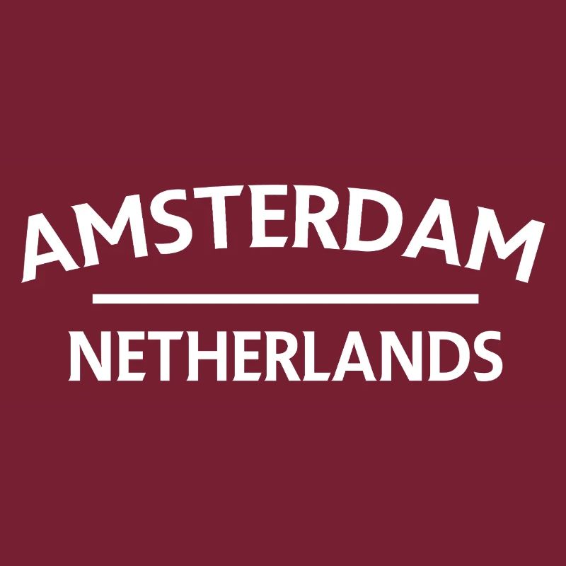 Amsterdam – Niederländisches Textdesign