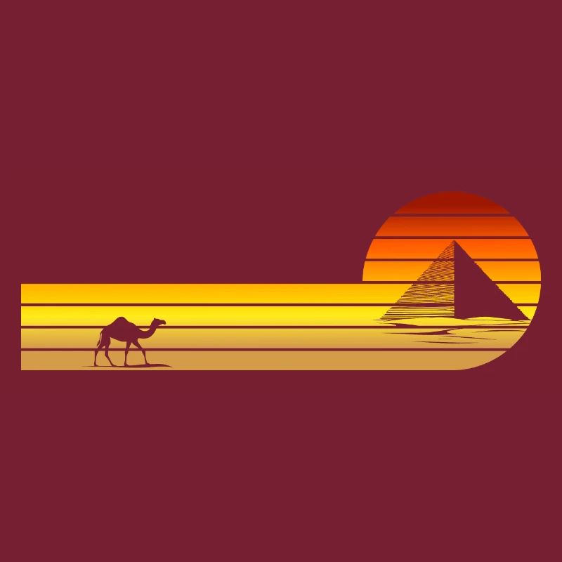 Coucher de soleil en Égypte