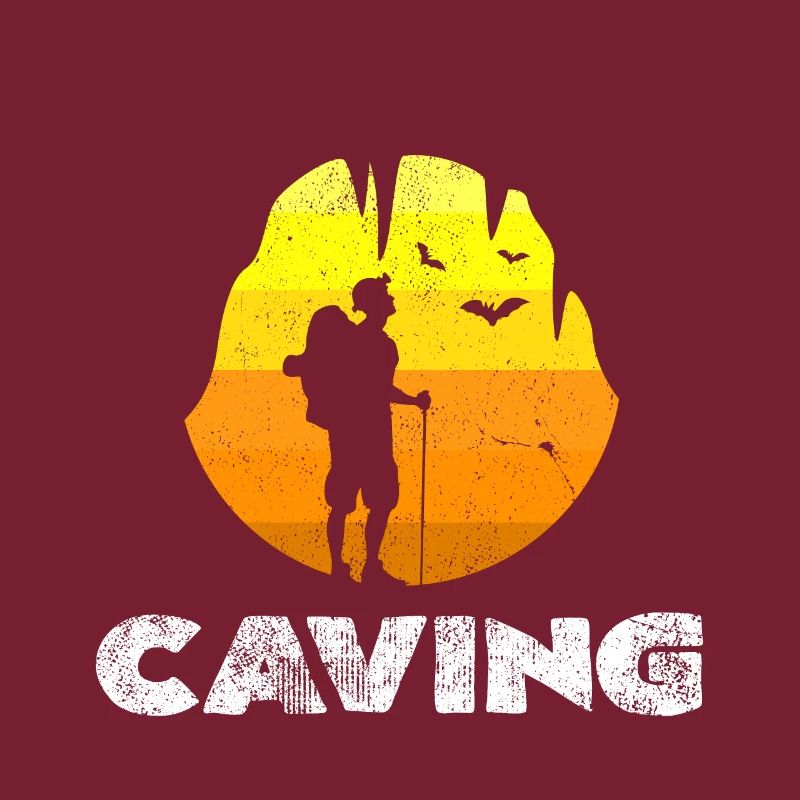 Vintage Retro Style Caving Silhouette Gift Idea