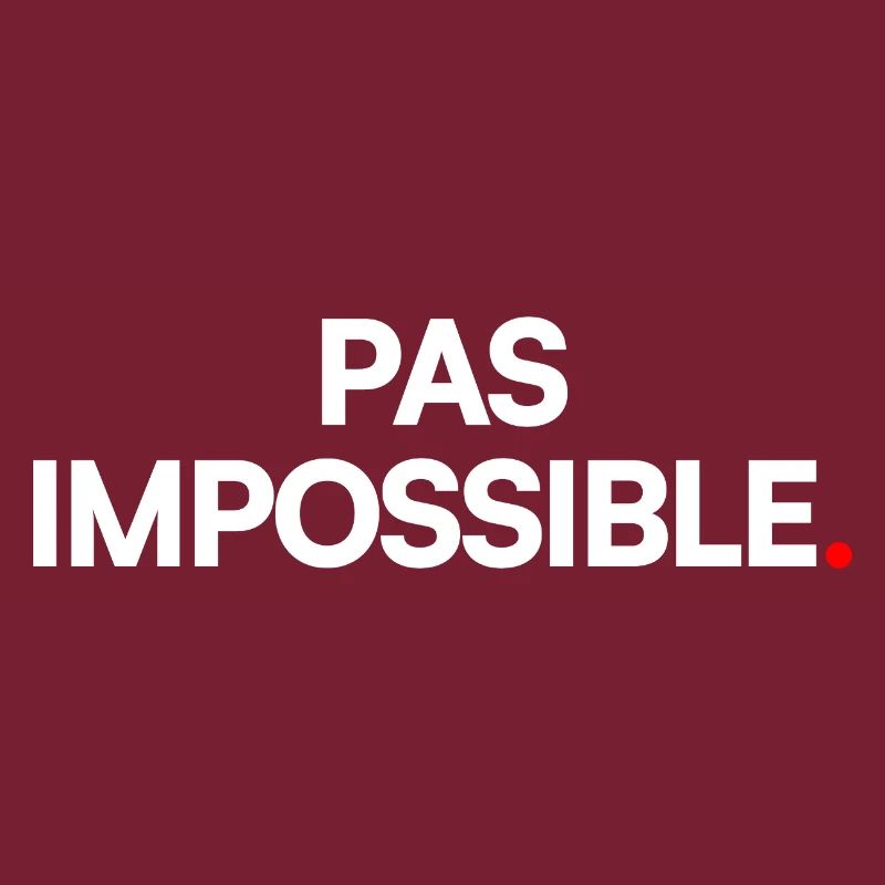 PAS IMPOSSIBLE | Expression humour minimaliste