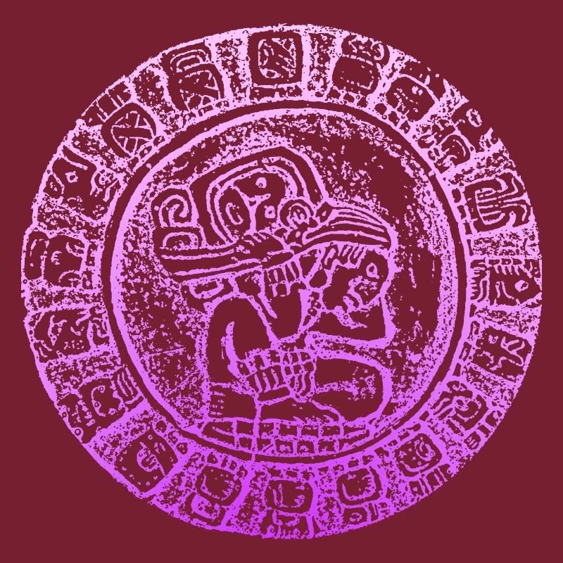 INKA Pyramide Maya Hiéroglyphes