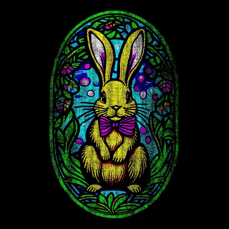 Rabbit Rabbit Motif Easter